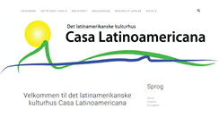 Desktop Screenshot of casalatinoamericana.dk